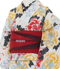 기모노 예시 레트로 모던